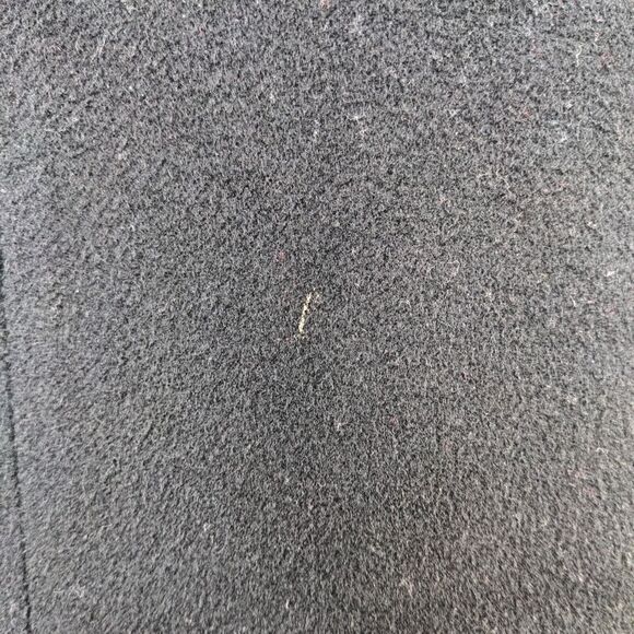 Kasper Men's Button-Up Coat Solid Black 50x48 Cashmere Blend Slit Back - Picture 10 of 16